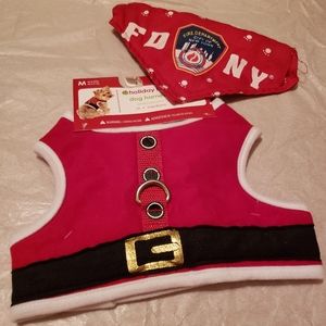 Dog harness and collar $6 or 3/$12